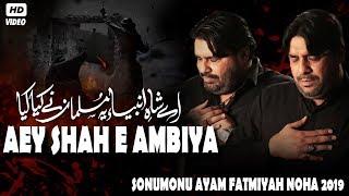 Ae Shah e Ambiya | Sonu Monu | New Noha Ayam e Fatmiyah 2019/1440 | Shahadat Bibi Fatima Zehra Noha