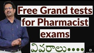 Free Grand test for Pharmacist Exam preparation - Pharma Panacea app