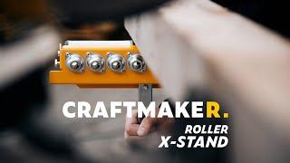 CRAFTMAKER Roller X-Stand - Available at Toolportal.eu