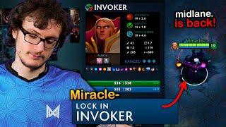 Miracle- finally picks INVOKER midlane and Teams up with WATSON