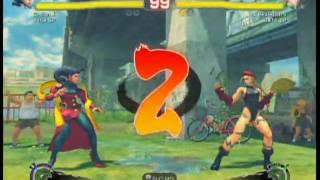 Super Street Fighter 4 - Rose (Seplan X) vs Cammy (x BeatRush x)