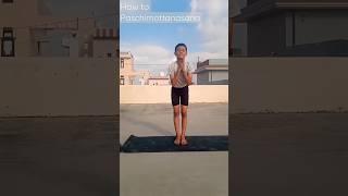 how to do Paschimottanasana #shortsfeed #shorts #youtubeshorts #trending  #yoga