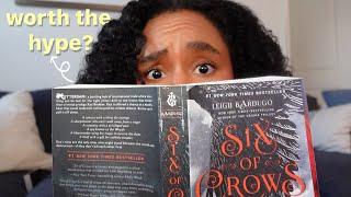 *cozy* reading vlog‍⬛  reading Six of Crows