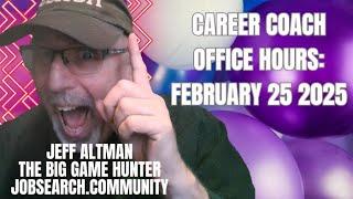 Career Coach Office Hours: February 25 2025