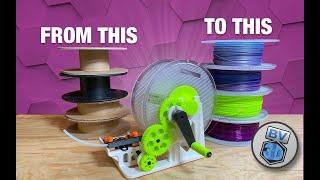 Respool Your 3D Printer Filament With Ease!