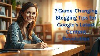 7 Game-Changing Blogging Tips for Google's Latest Content Revolution