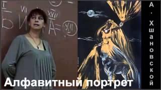 Алфавитный портрет по методике Алиции Хшановской