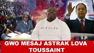 GWO VWAYAJ ASTRAL LOVA TOUSSAINT SOU KONTRA FRANCOIS DUVALIER AYITI PRAL LIBERE AVAN LONTAN