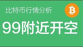 12.25 比特币行情分析：比特币多单止盈，99000附近10倍杠杆开一层空单，做好加一次仓的预期（比特币合约交易）军长