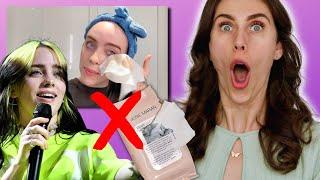 Esthetician Reacts to Billie Eilish’s PICKING Skincare Routine