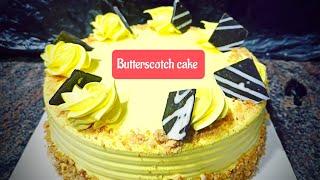 # how to make butterscotch cake /butterscotch cake/1kg cake/1kg butterscotch cake/#birthday cakes