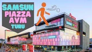 SAMSUN | Piazza Avm Turu | TURKEY - Shopping Mall Walking Tour