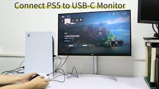 How to Connect PS5 HDMI to USB C Monitor?