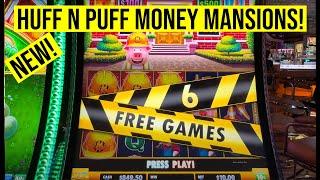 GREAT RUN ON NEW HUFF N PUFF MONEY MANSIONS SLOT!