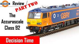 Review: Accurascale Class 92 Part 2 - 92032 'IMechE Railway Division', ACC2198-92032DCC, DCC Sound