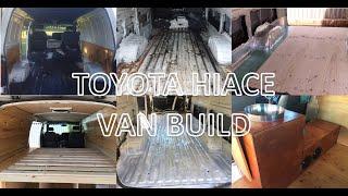 TOYOTA HIACE - VAN BUILD CONVERSION - BETSYCAMPER