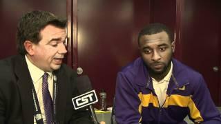 Eric Richey Talks with Jarvis Landry Following LSU's Loss to Alabama