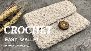 Simple Crochet Gift Ideas - How to Crochet a Wallet ( FREE CROCHET PATTERN )