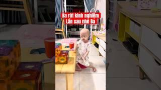 Lần sau Ba rút kinh nghiệm nha Ba. #tepgaofamily #begaotihon #begao #progeria
