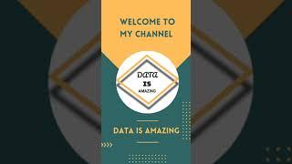 Data is Amazing | Intro | 2022 data Statistics Videos