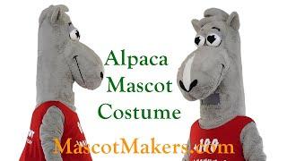 Alpaca custom made Mascot Costume