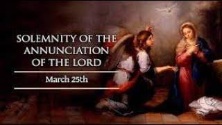 Divine Office Vespers 3rd Monday of Lent THE ANNUNCIATION OF THE LORD March 25, 2025