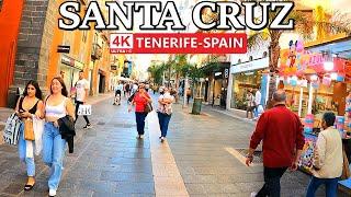 TENERIFE - SANTA CRUZ | What's the Vibe in the Capital's Center?️ 4K Walk ● December 2024