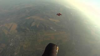 3 way free fly skydiving [HD]