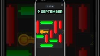 Hamster Kombat Mini Game Today 9 September Unlock Key | 9 September Mini Game Hamster Kombat