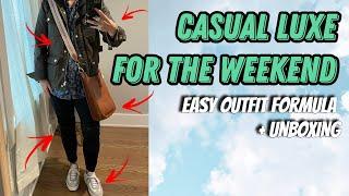 Casual Luxury for the Weekend | Easy Outfit Formula + Unboxing | Hermes, Cartier | Quiet Luxury