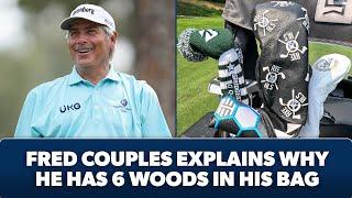 Fred Couples has 6(!) woods in his golf bag | Full range session