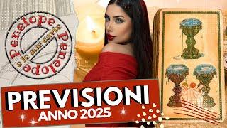 PREVISIONI 2025 • UN PRIMO SGUARDO con i TAROCCHI SUL NUOVO ANNO • 