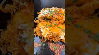 How to Make Ramen Pizza, to die for  #ramen #koreanfood #kdrama #koreannoodles