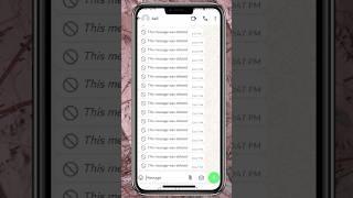 How To Read WhatsApp Deleted Messages - Whatsapp Ke Delete Message Kaise Dekhe #shortfeed #shorts
