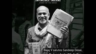 Bajaj V – Invincible Indians | Sandeep Desai ( Begging Professor )