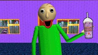 Baldi Tries The Grimace Shake