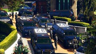 GTA 5 | Michael Join Police | Security Protocol Visit To Police Station | Rj Shadow Gaming