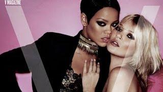 Rihanna Make-up Tutorial: Rock'n'Roll Bedroom Smokey Eyes - V Magazine Cover | Charlotte Tilbury