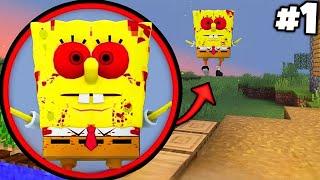 i Found Real SPONGEBOB exe.  in Minecraft | ( Part-1 ) |