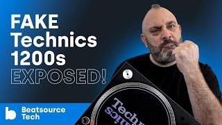 Fake Technics 1200s EXPOSED! I Beatsource Tech