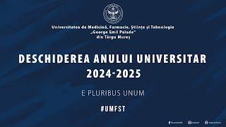 Festivitatea de deschidere a anului universitar 2024 - 2025