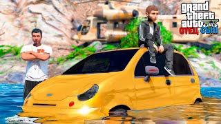 ОТЕЦ И СЫН В GTA 5 - ВЫТАЩИЛИ ИЗ ОЗЕРА ДЭУ МАТИЗ! ИЗВИНИЛСЯ ПЕРЕД СЫНОМ! ВОТЕР