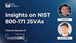 Insights on NIST 800-171 Joint Surveillance Voluntary Assessments (JSVA) from IntelliGRC