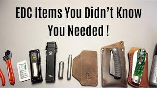 EDC Items That You Didn’t Know You Needed !