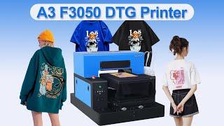 COLORSUN A3 automatic DTG printer flat T-shirt printer 2022