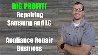 Make big money with Samsung and LG appliance repairs!