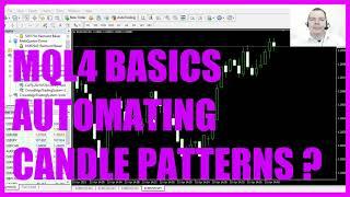 MQL4 TUTORIAL BASICS - AUTOMATING CANDLE PATTERNS