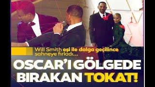 Will Smith Chris Rock'ı Tokatladı - Sansürsüz - Türkçe Alt Yazılı