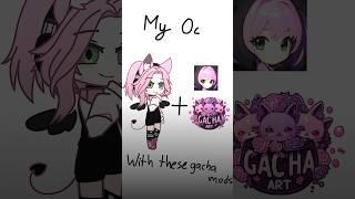 『My oc in gacha nox and gacha art mod 』#shorts #gacha #tiktok #trend #pokerface #fyp #gachamod