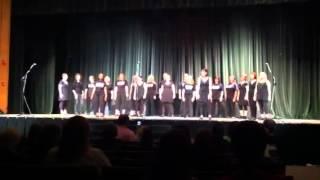 Glee club singing Seasons of love